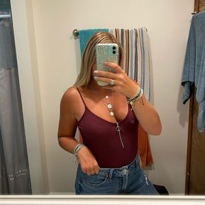 Windsor Burgundy Bodysuit